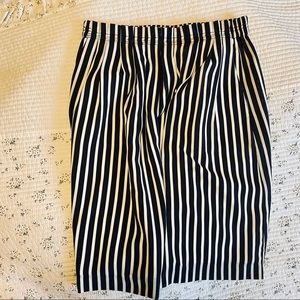 Striped J CREW Lined Skirt | Size 6